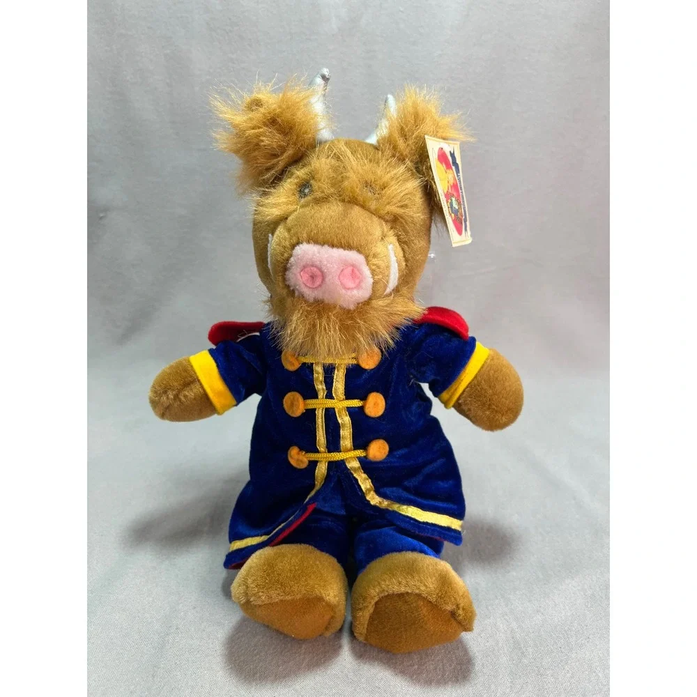 Toy Connection Plush‎ Beauty and the Beast Blue Suit Royal 2000 Vintage 14